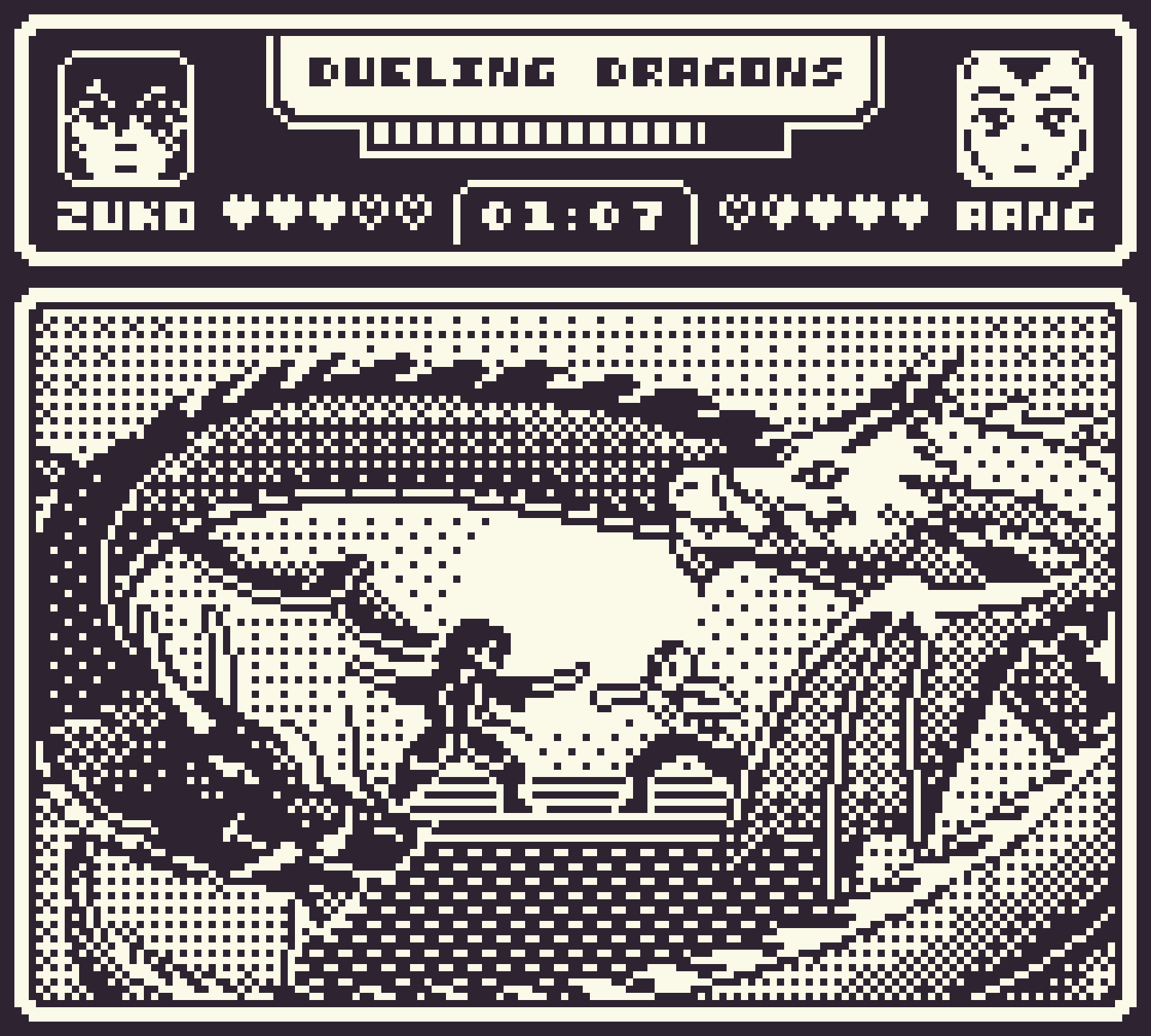 Dueling Dragons Final Image