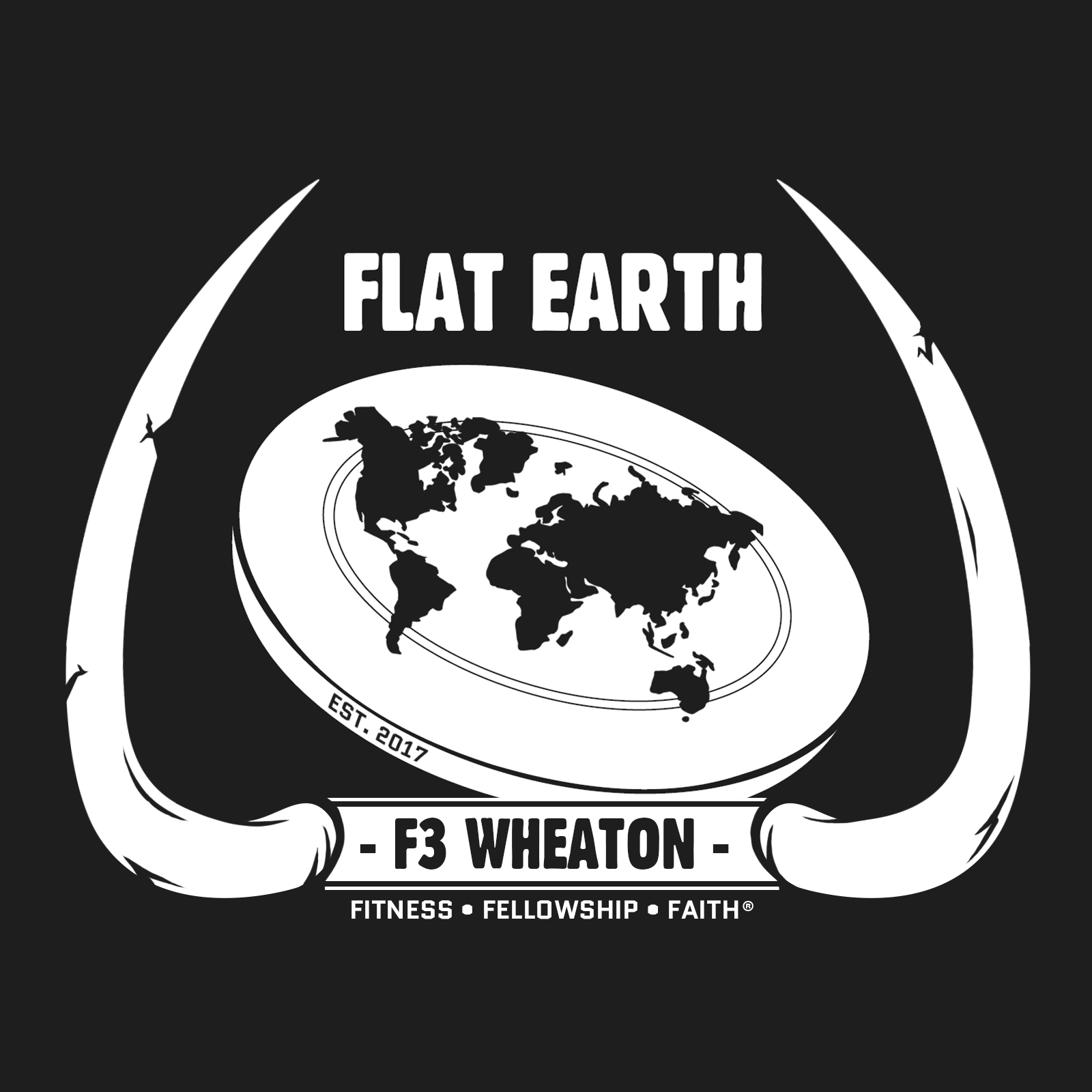 F3 Flat Earth Logo